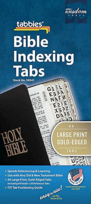 084371583416 Large Print Old And New Testament Gold Edged