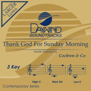 614187009338 Thank God For Sunday Morning