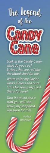 730817359595 Legend Of The Candy Cane Bookmarks Box Of 25