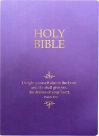 9798887691756 KJVER Delight Yourself In The Lord Life Verse Edition Bible Large Print-