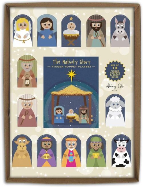 785525315401 Nativity Finger Puppets With Pamphlet