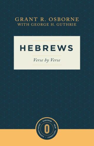 9781683595373 Hebrews Verse By Verse