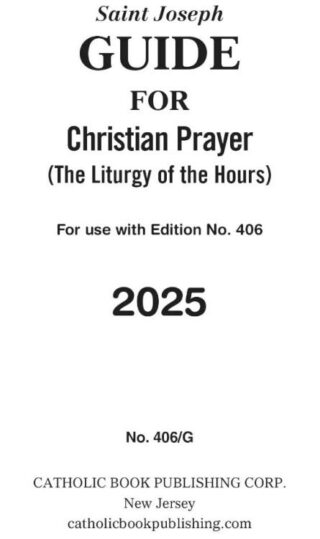 9781958237496 Saint Joseph Guide For Christian Prayer 2025