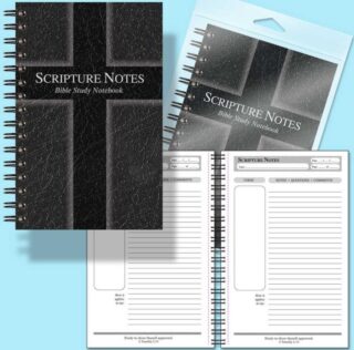 0634989819010 Scripture Notes Bible Study Notebook