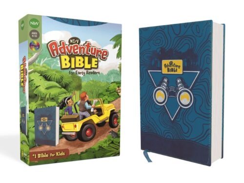 NIrV Adventure Bible for Early Readers Leathersoft Blue Full Color