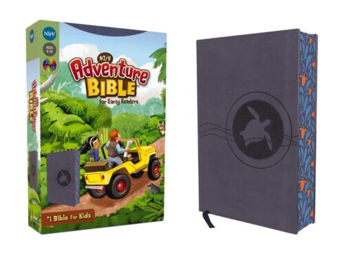 NIrV Adventure Bible for Early Readers Leathersoft Blue Full Color