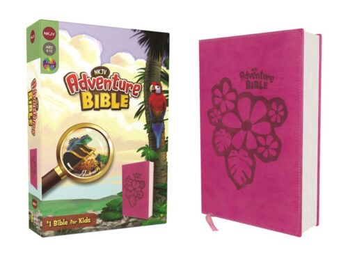 Adventure Bible NKJV Pink Leathersoft