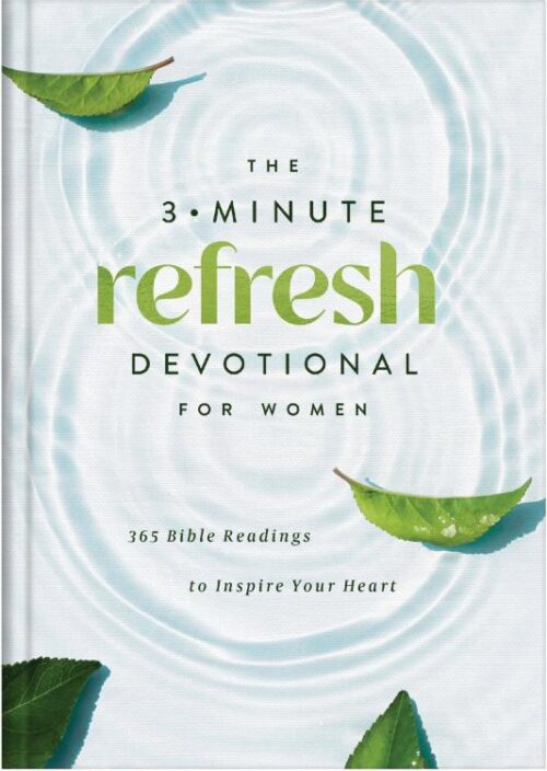 9781636099880 3 Minute Refresh Devotional For Women