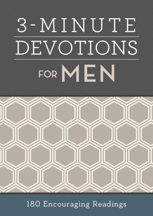 9781683222507 3 Minute Devotions For Men