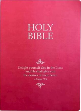 9798887691954 Sword Bible Large Print Delight Yourself In The Lord Life Verse Edition