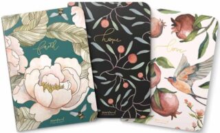 9780736982580 GraceLaced Lined Notebooks Faith Hope Love Set Of 3