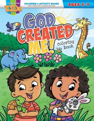 9781684345724 God Created Me Coloring Book Ages 2-4