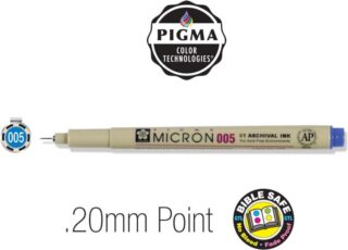 084511318427 PIGMA Micron 005 Bible Study Pen