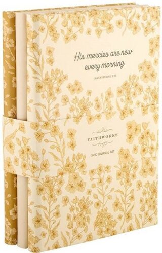 0195002554047 His Mercies 3 Piece Journal Set