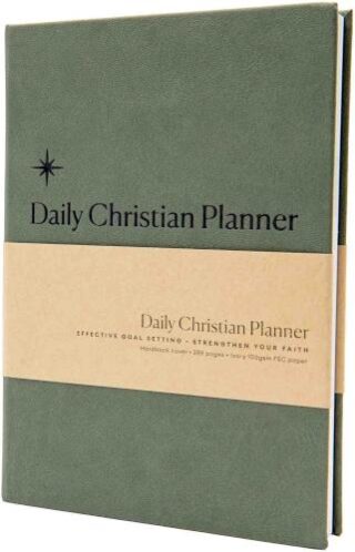 0795847921419 Daily Christian Planner Green