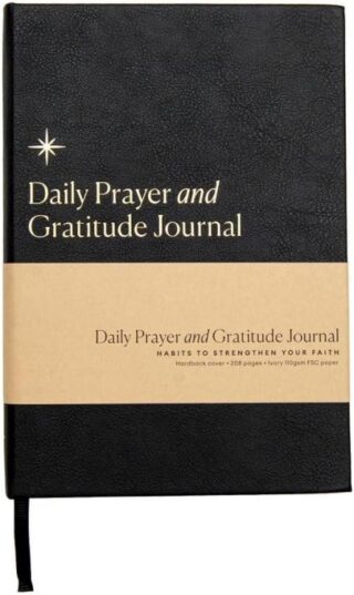 0700721345250 Daily Prayer And Gratitude Journal Black