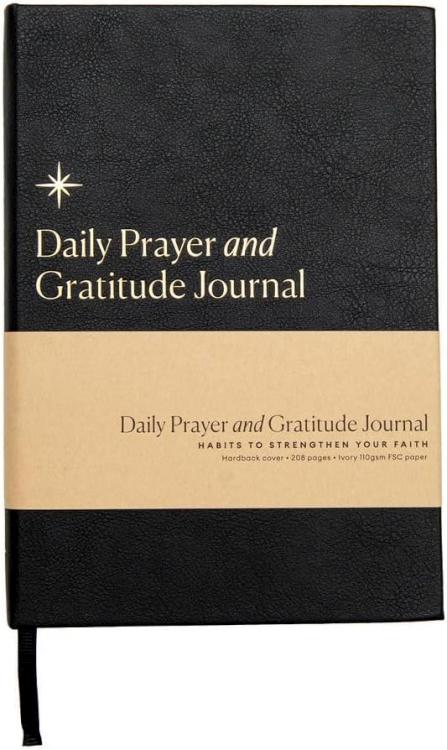 0700721345250 Daily Prayer And Gratitude Journal Black