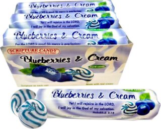 641520044442 Blueberries And Cream Hard Candy Roll