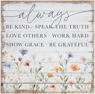 197605106937 Always Be Kind Flowers Perfect Pallet