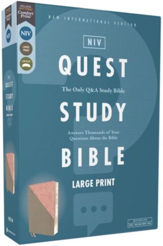 9780310465836 Quest Study Bible Large Print Comfort Print