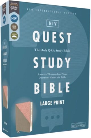 9780310465843 Quest Study Bible Large Print Comfort Print