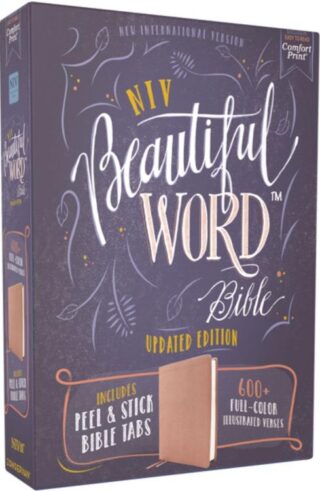 9780310466062 Beautiful Word Bible Updated Edition With Peel And Stick Bible Tabs Comfort