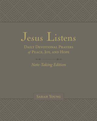 9781400235476 Jesus Listens Note Taking Edition
