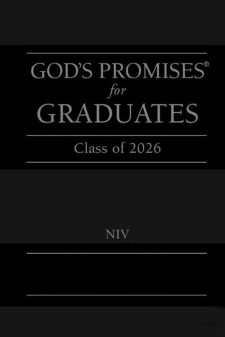 9781400255313 Gods Promises For Graduates Class Of 2026 Black NIV