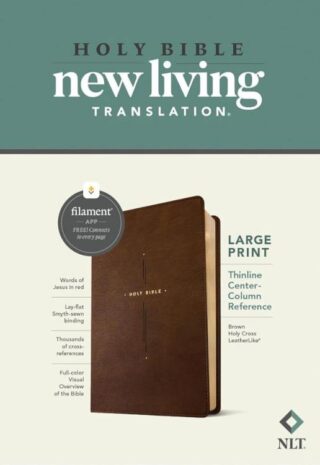 9781496489920 Large Print Thinline Center Column Reference Bible Filament Enabled