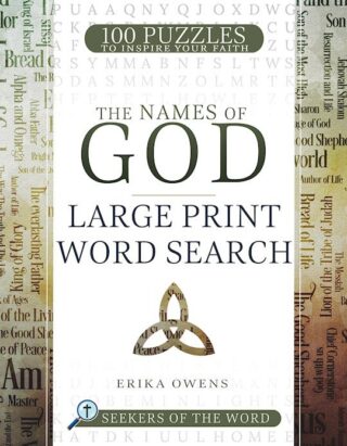 9798887696249 Names Of God Large Print Word Search (Deluxe)