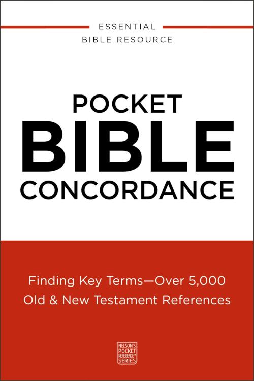 9780310181125 Pocket Bible Concordance