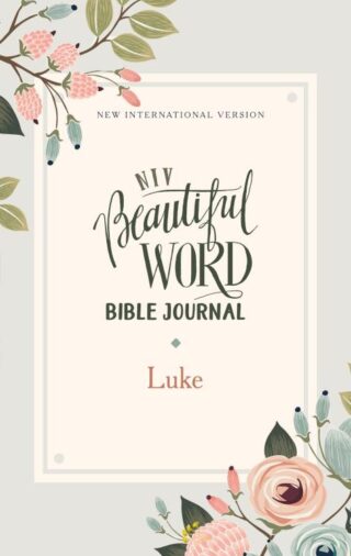 9780310455301 Beautiful Word Bible Journal Luke Comfort Print