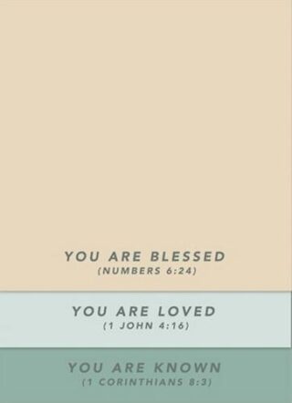 615122173688 Be Blessed Beautiful Truths Stacked Notepad