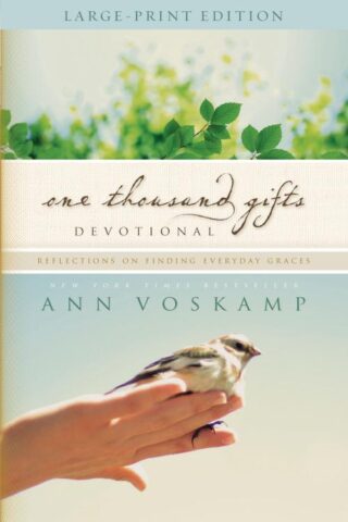 9780310343561 1 Thousand Gifts Devotional (Large Type)