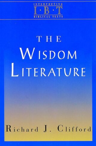 9780687008469 Wisdom Literature