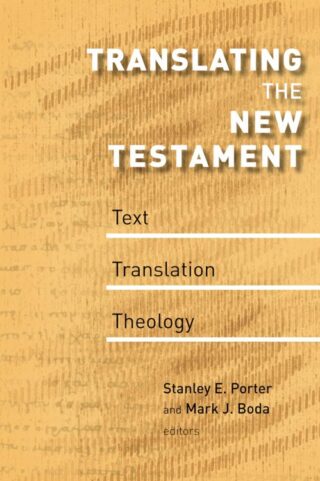 9780802863775 Translating The New Testament