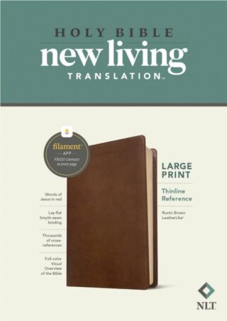 9781496444882 Large Print Thinline Reference Bible Filament Enabled Edition