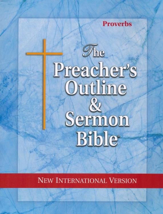 9781574072617 Proverbs NIV Preachers Edition (Student/Study Guide)
