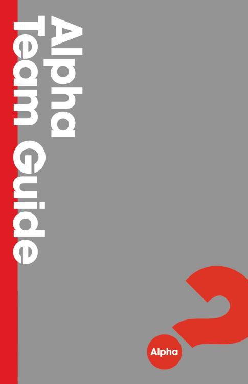 9781938328886 Alpha Team Guide