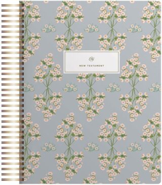 9798874903732 Spiral Bound Journaling Bible New Testament Cover Artwork By Lulie Wallace