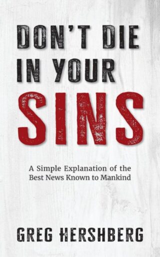 9798889362265 Dont Die In Your Sins