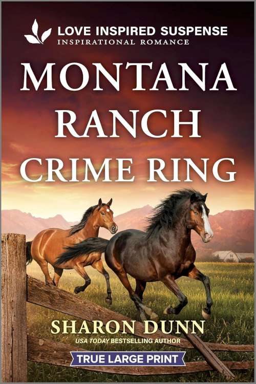 9781335400321 Montana Ranch Crime Ring (Large Type)