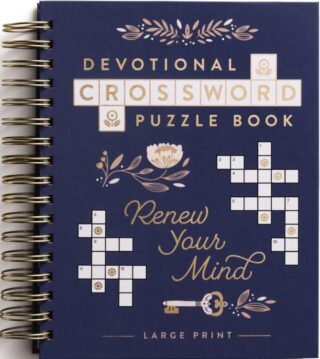 9798886030297 Devotional Crossword Puzzle Book Renew Your Mind (Large Type)