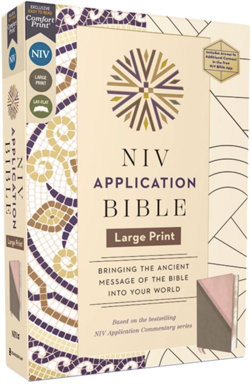 9780310465348 Application Bible Large Print Comfort Print