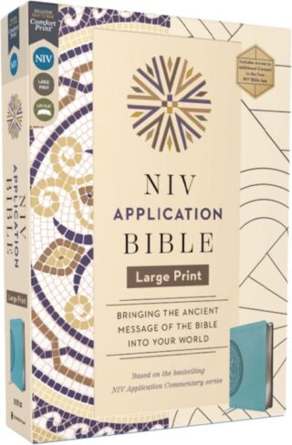 9780310467762 Application Bible Large Print Comfort Print
